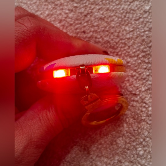 Louis Vuitton Monogram Multicolor Astropill Key Ring/Bag Charm M51911 *USED* - Picture 3 of 9